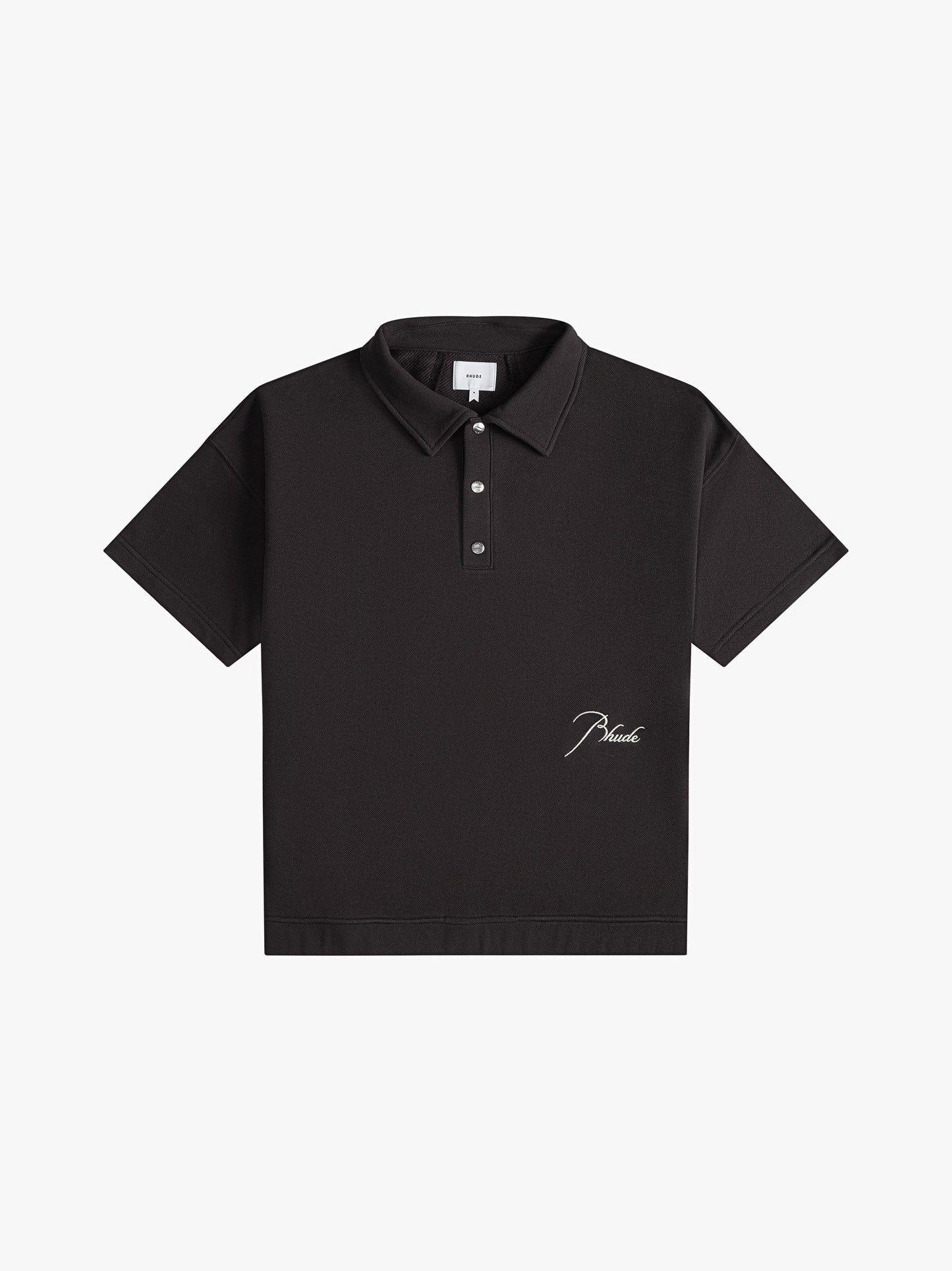 PIQUE SNAP SHORT SLEEVE POLO