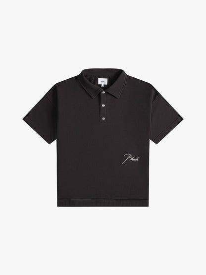 PIQUE SNAP SHORT SLEEVE POLO