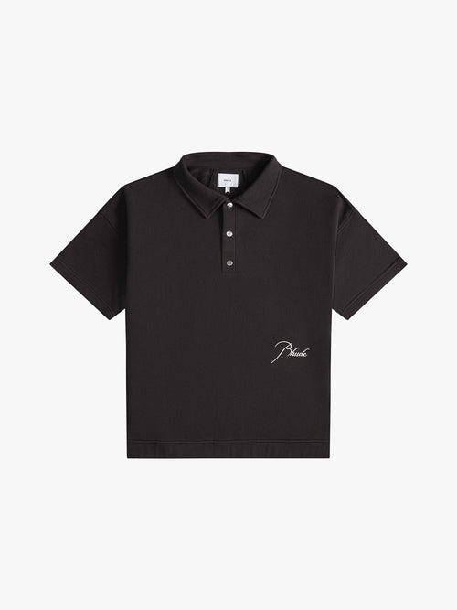 PIQUE SNAP SHORT SLEEVE POLO