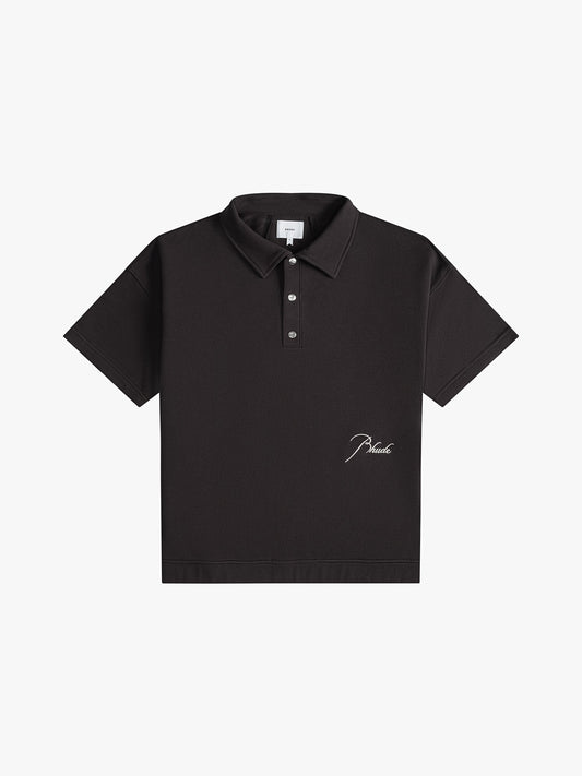 PIQUE SNAP SHORT SLEEVE POLO