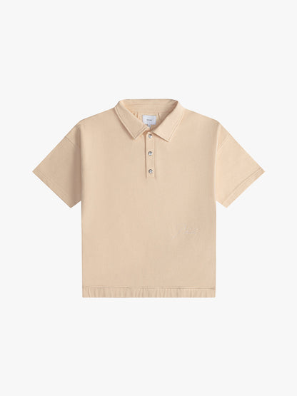 PIQUE SNAP SHORT SLEEVE POLO