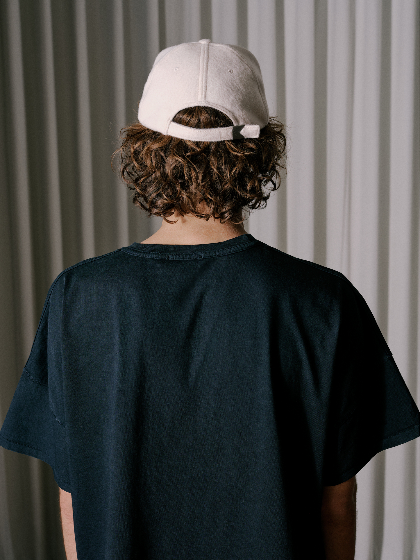 CASHMERE CHEVRON LOGO HAT