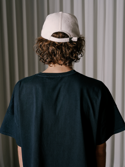 CASHMERE CHEVRON LOGO HAT