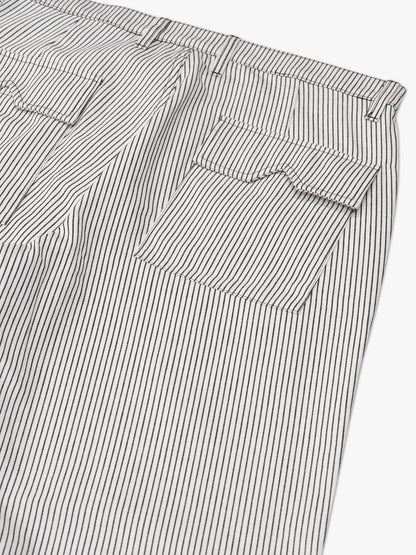 STRIPED FRONT POCKET PANT