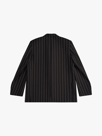 OVERSIZED PINSTRIPE BLAZER
