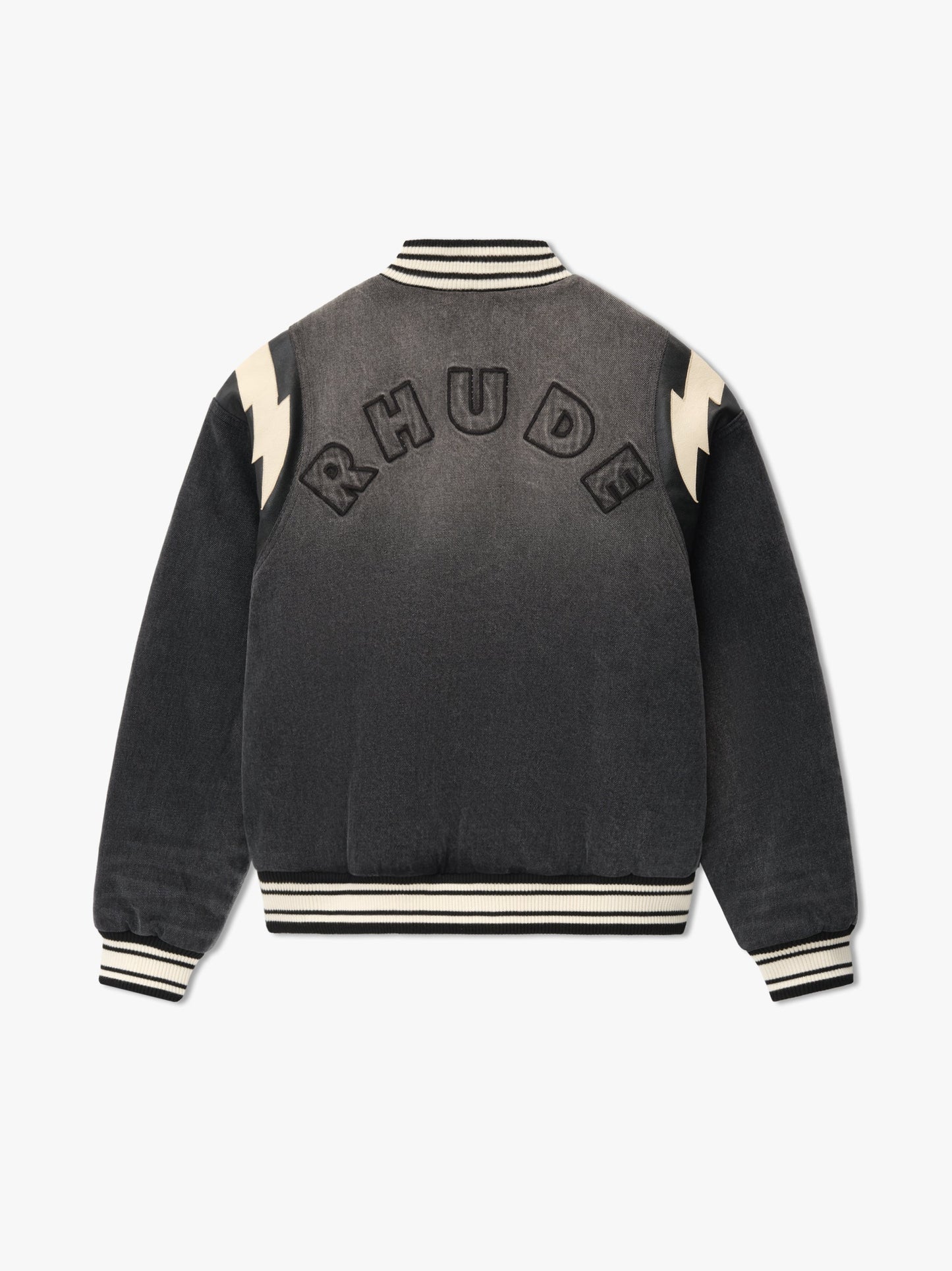 DENIM LIGHTING BOMBER