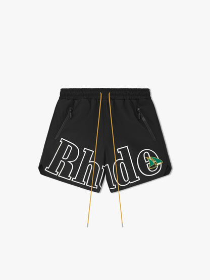 RHUDE ST.TROPEZ CREST LOGO SHORT