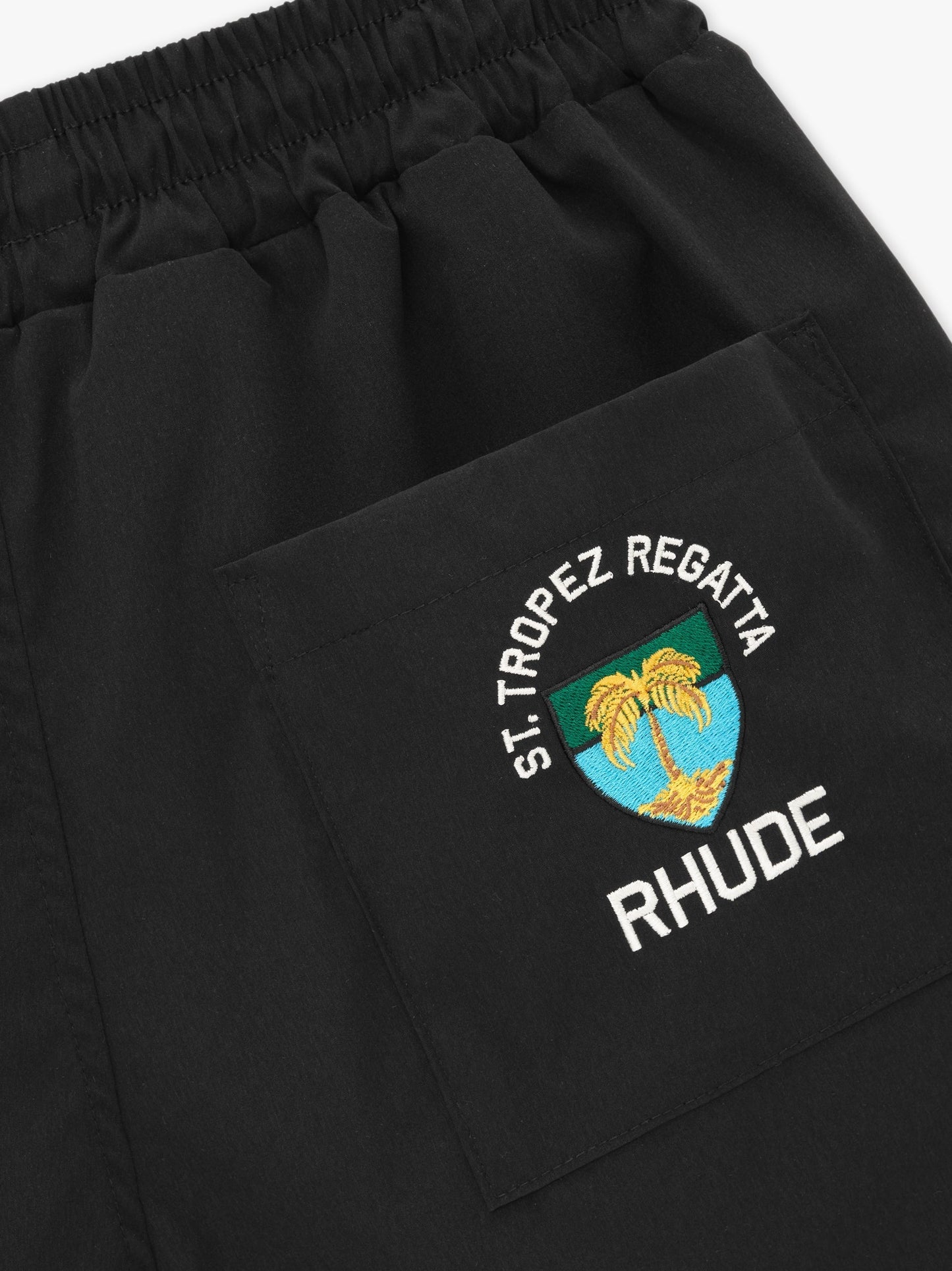 RHUDE ST.TROPEZ CREST LOGO SHORT