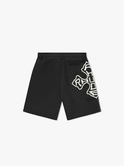 CROSS LOGO TWILL SHORT