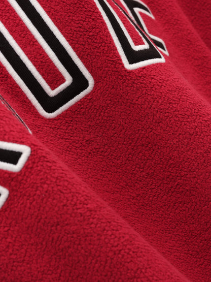 RHUDE QUARTER-ZIP VARSITY