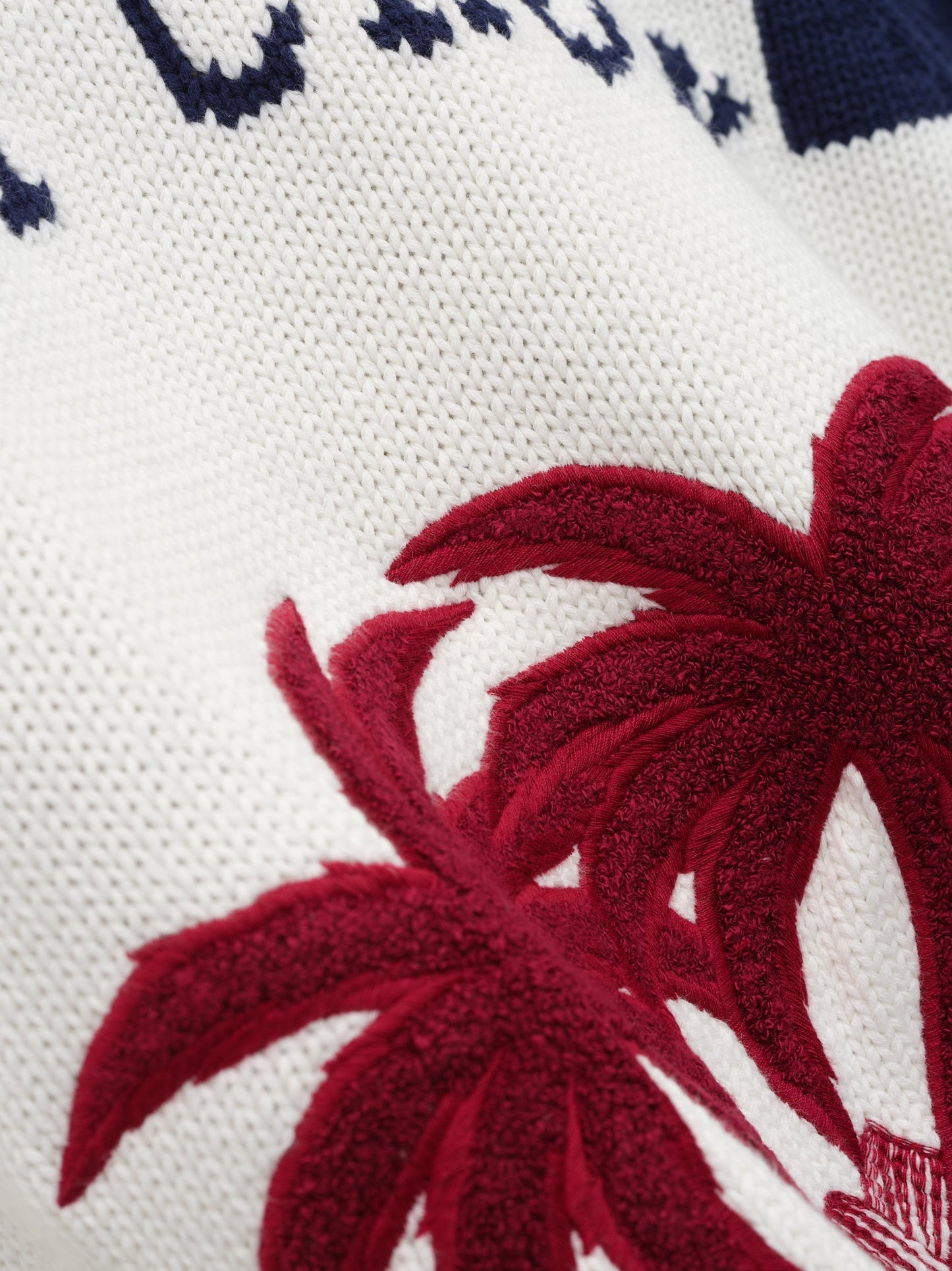 RHUDE ST. CROIX KNIT ZIP-UP