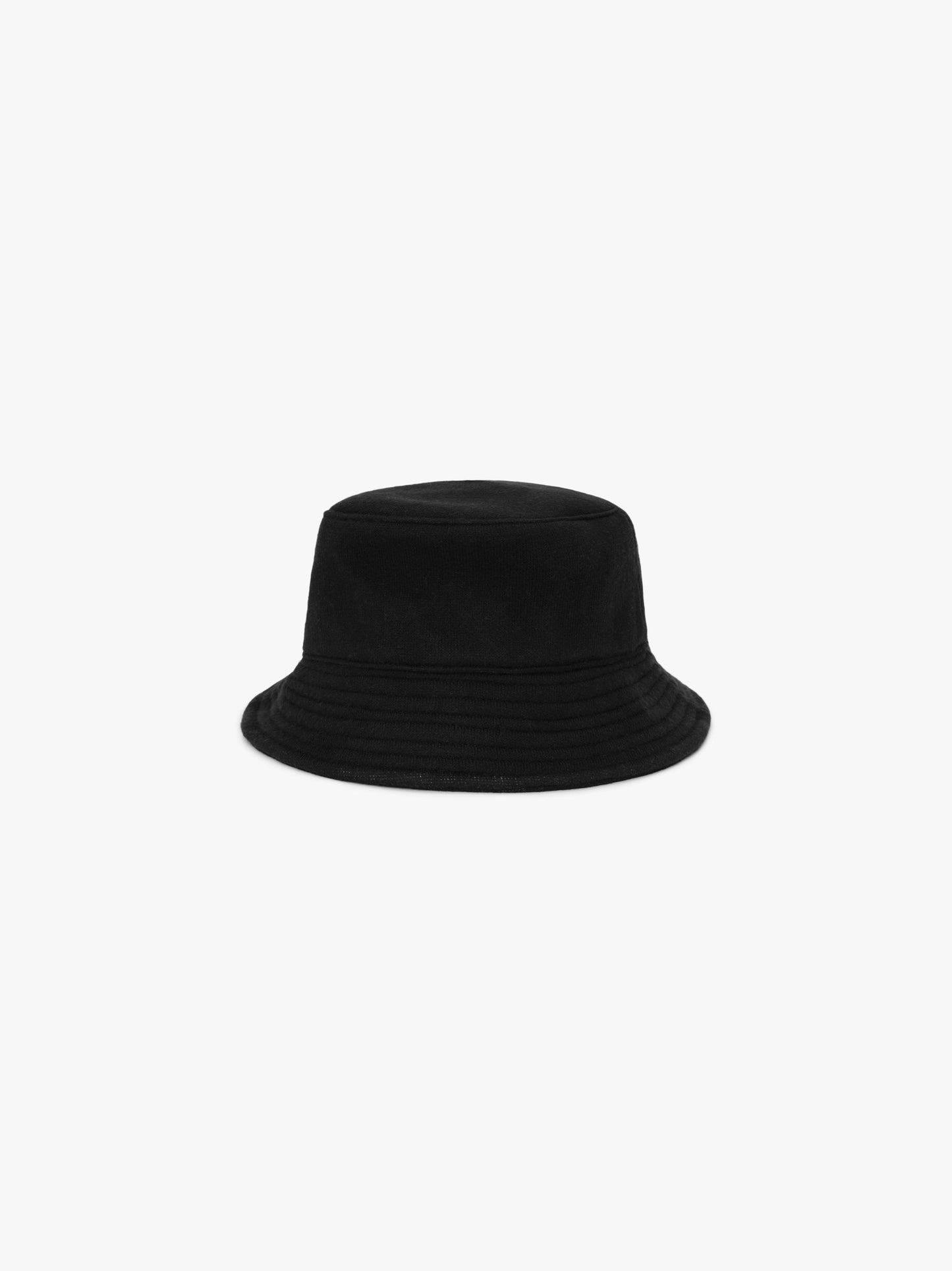 GP KNIT SCRIPT BUCKET HAT