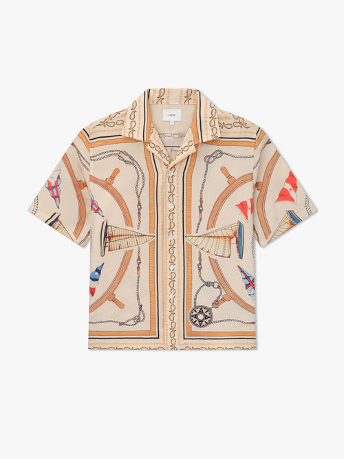 RHUDE NAUTICAL SILK SHIRT