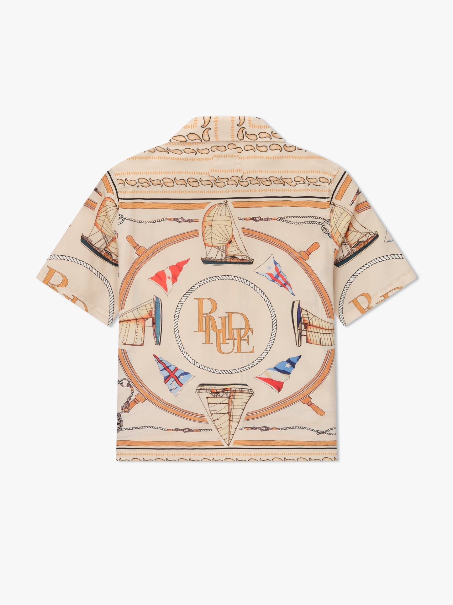 RHUDE NAUTICAL SILK SHIRT