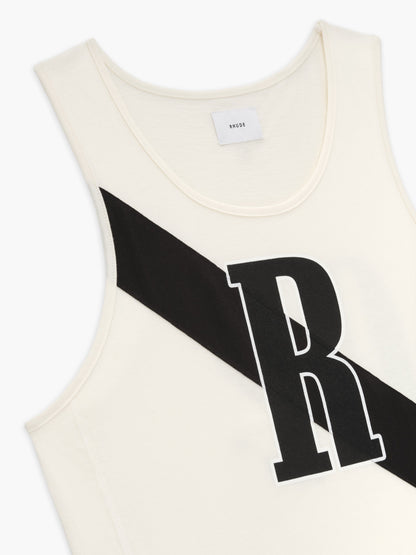 RHUDE 02 STRIPE TANK TOP