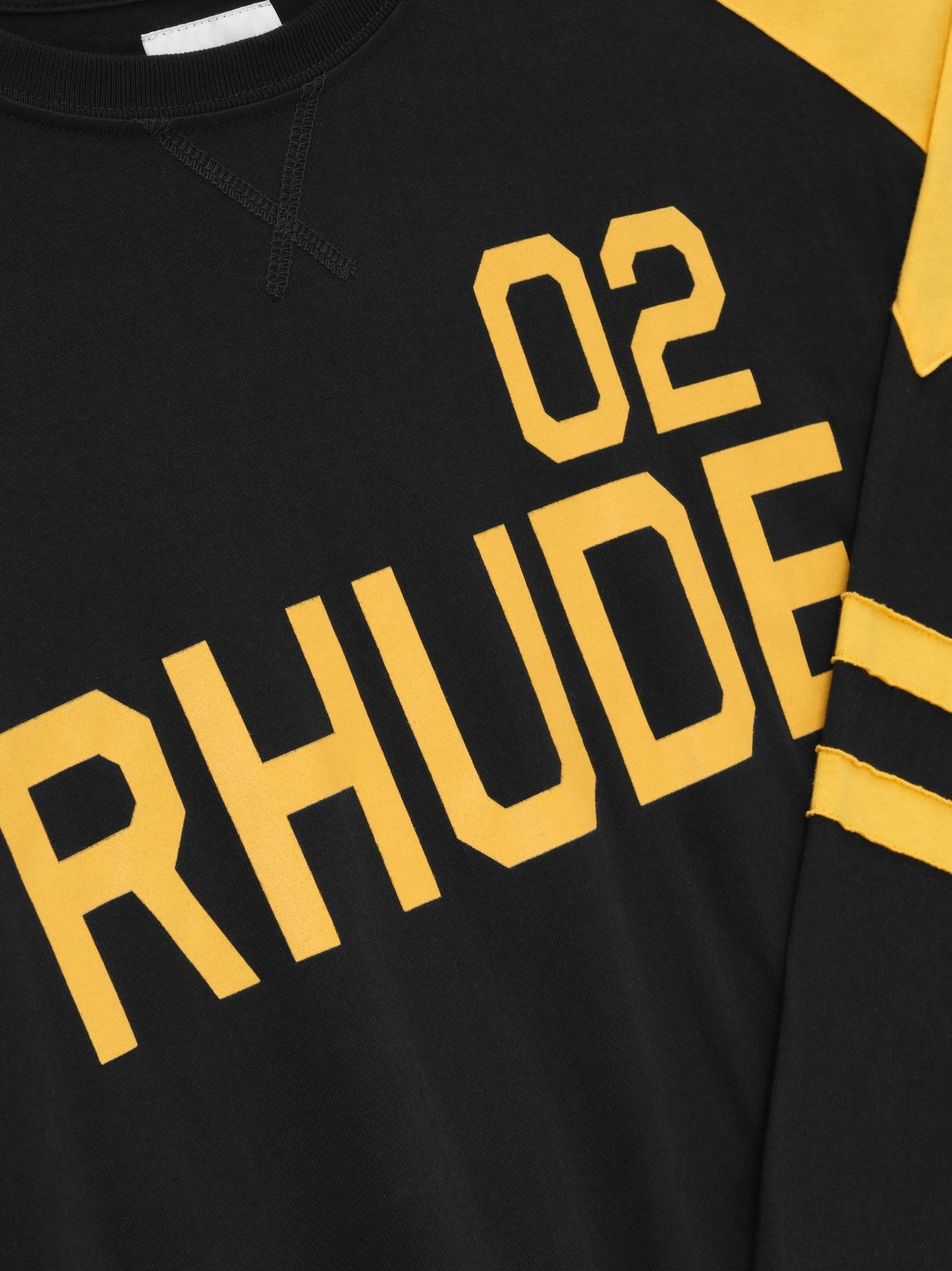RHUDE 02 STRIPE LS TEE