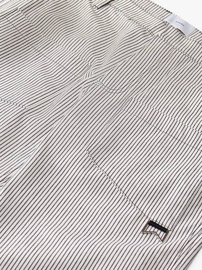 STRIPED FRONT POCKET PANT